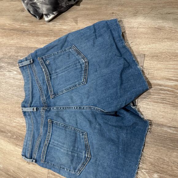 Rag and Bone Denim Cut off Shorts Size 27 High Waist Boy Short - Picture 2 of 5